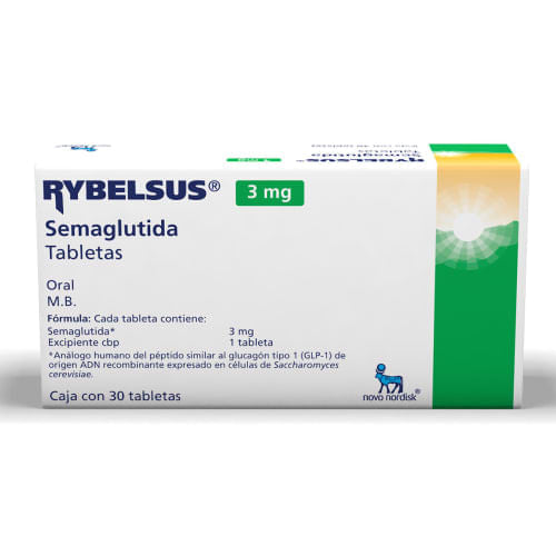 Rybelsus 3 Mg Con 30 Tabletas