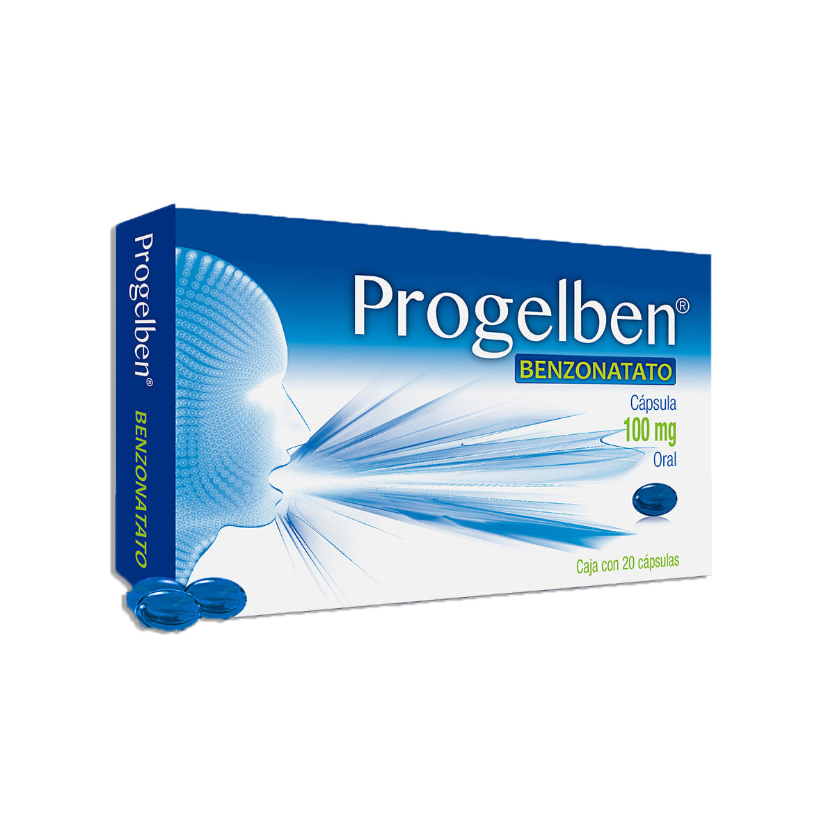 Benzonatato Progelben 100 Mg Con 20 Capsulas