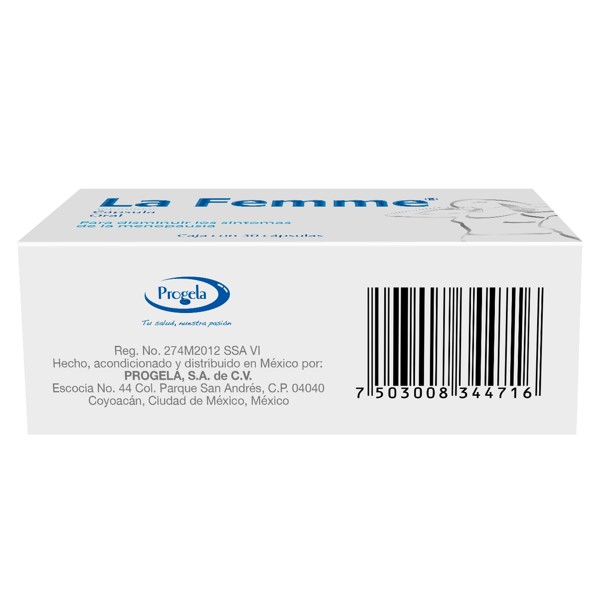 Vitaminas La Femme Con 30 Capsulas 3500 / 400 Ui / 20 / 10 / 5