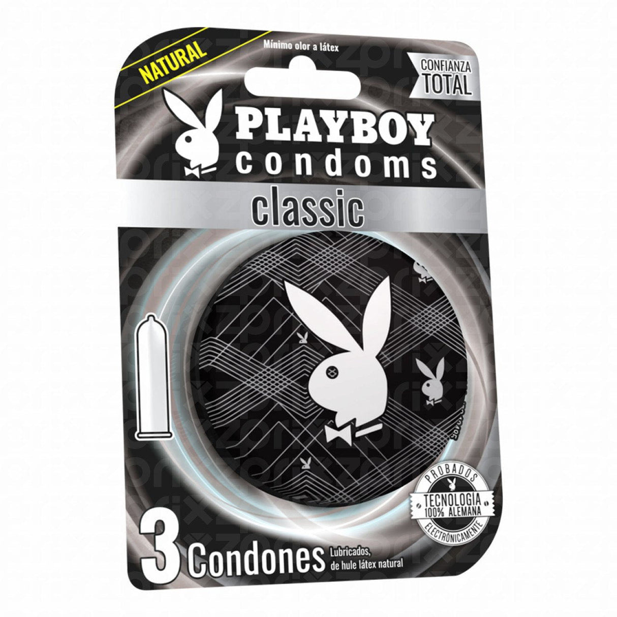 Presrervativo Play Boy Clasico Con 3