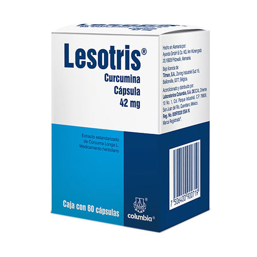 Lesotris 42 Mg Con 60 Capsula