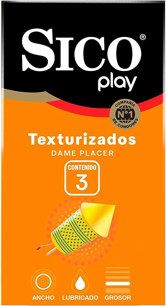 Sico Play Texturizados Dame Placer 3 Pz