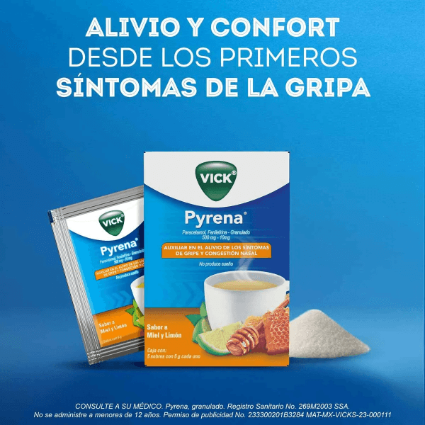 Vick Pyrena 5 Gr Con 5 Sobres