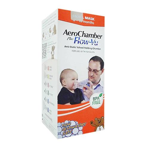 Aerochamber Plus Flow-Vu Lactante 0-18 Meses
