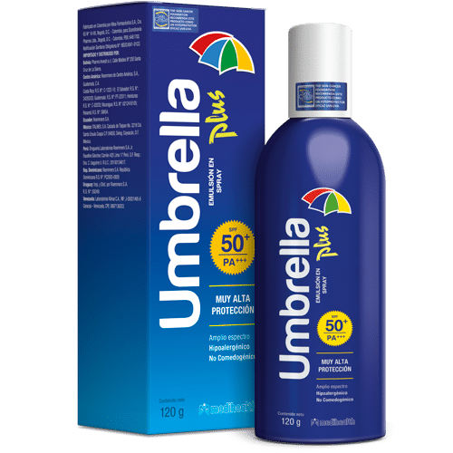 Umbrella Plus Fps50 Spray 120 Gr Italmex Derma