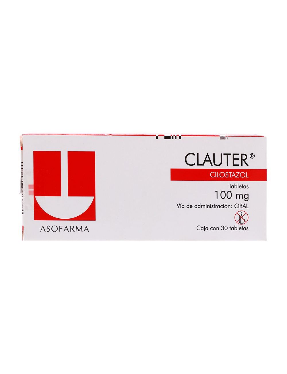 Clauter 100 Mg Con 30 Tabletas