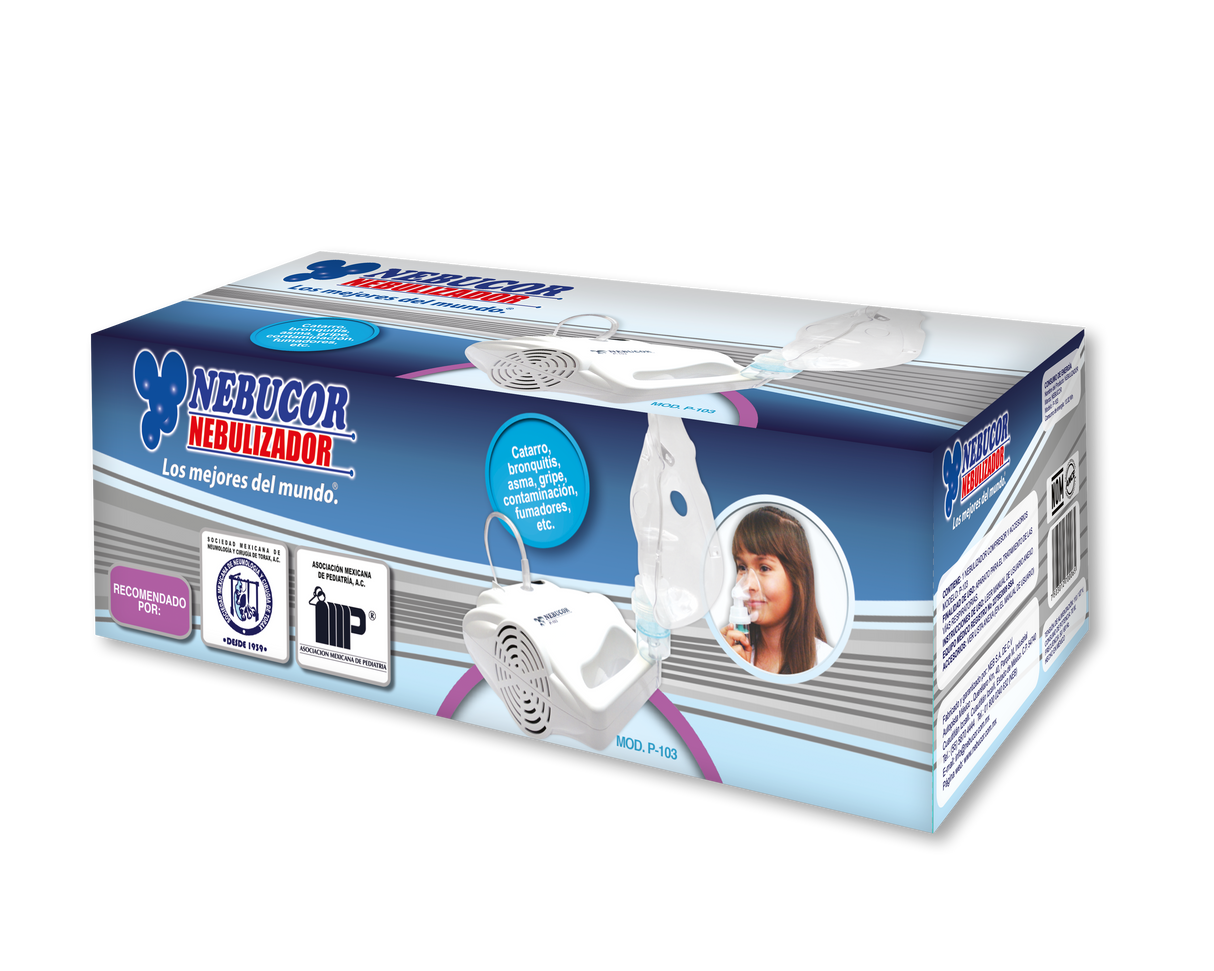 Nebulizador Compresor Compacto Nebucor