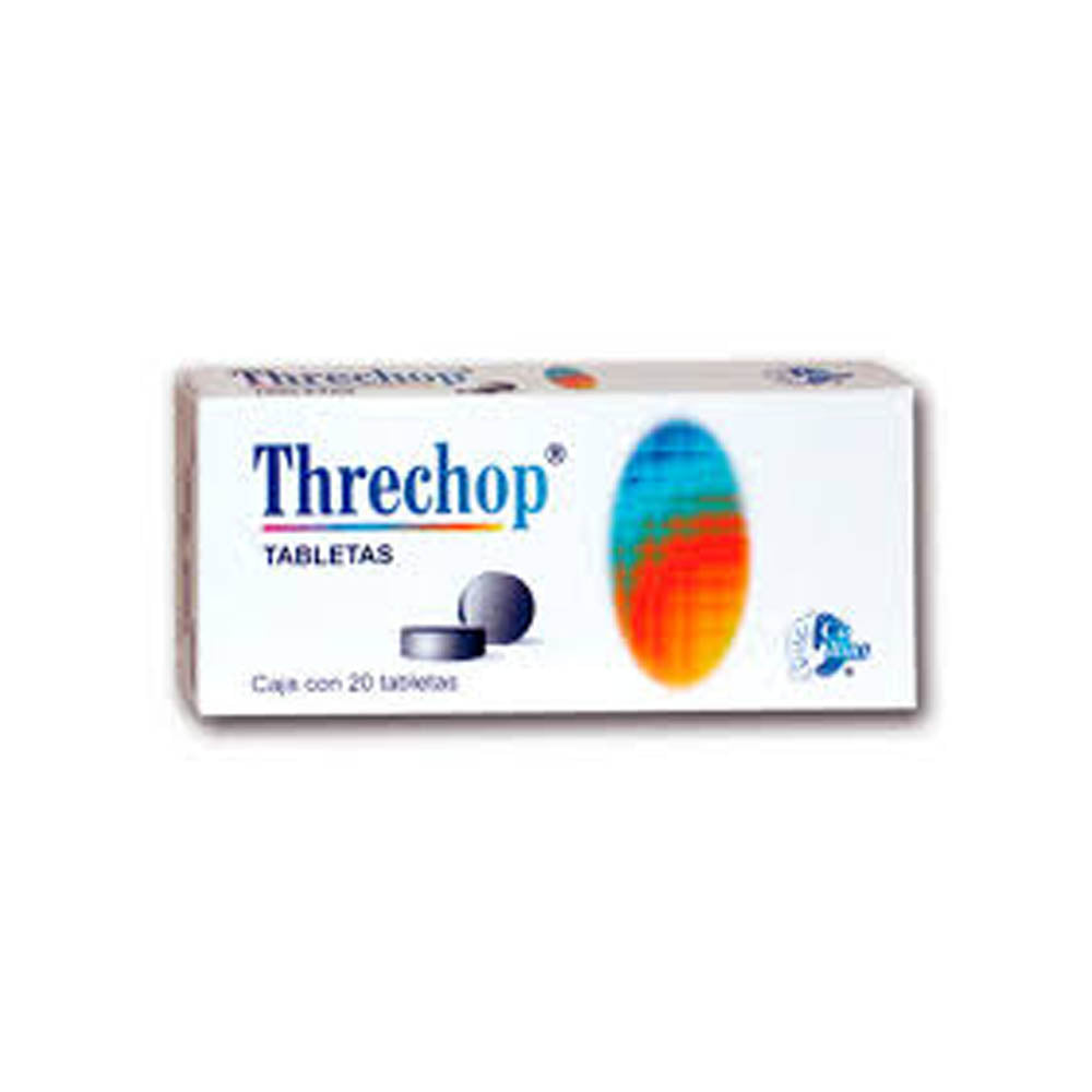 Diyodohidroxiquinoleina Carbon Threchop Con 20 Tabletas