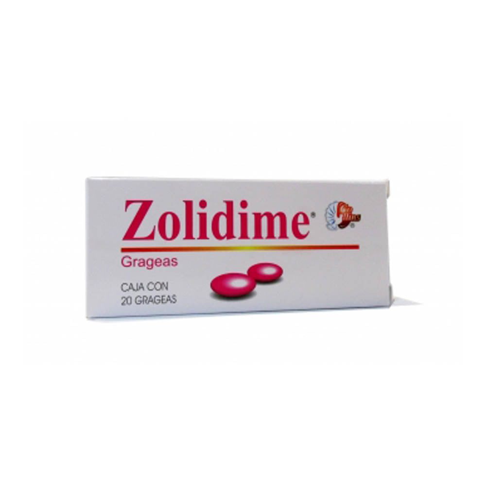 Acido Acetilsalicilico Zolidime 200 / 100 / 0.5 / 200 Mg Con 20 Grageas
