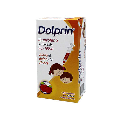 Ibuprofeno Dolprin Suspension 2 G / 100 Ml Frasco 120 Ml
