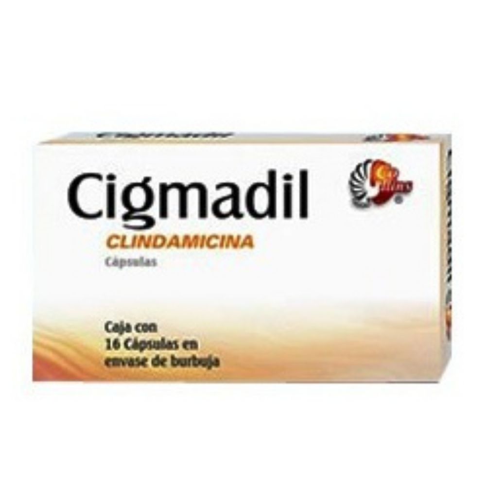 Clindamicina Cigmadil Con 16 Capsulas