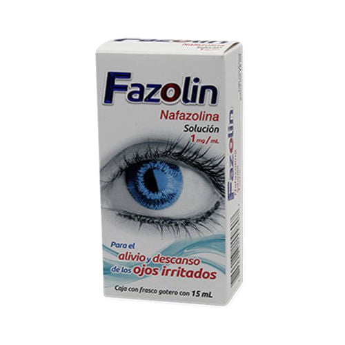 Nafazolina Fazolin Gotas 1 Mg / Ml Frasco 15 Ml