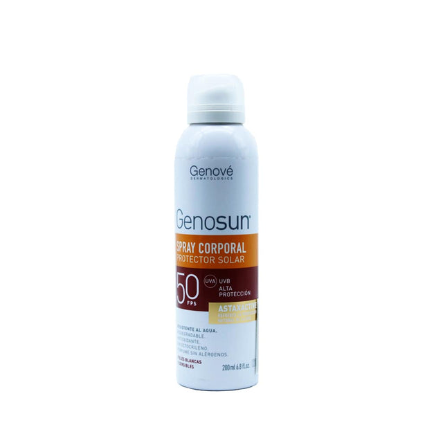 Genosun Fps50 Spray Corporal 200 Ml Genove
