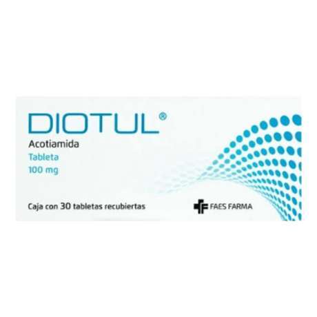 Diotul Acotiamida 10 Mg Con 30 Tabletas