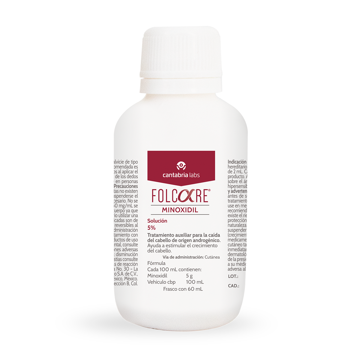 Folcare Trat Minoxid Solución 5% 60 Ml