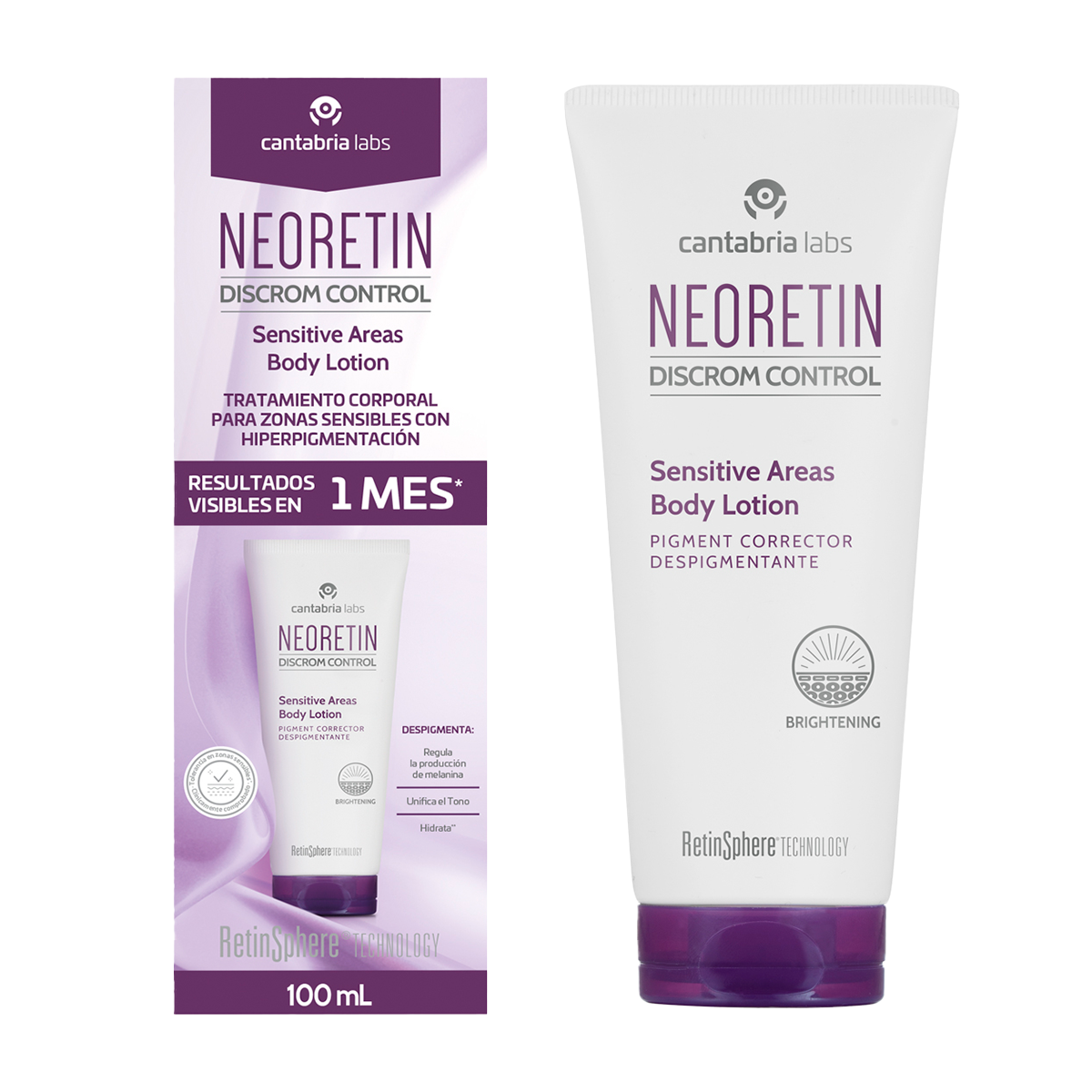 Neoretin Dc Sensitive Areas Body Lotion 100 Ml