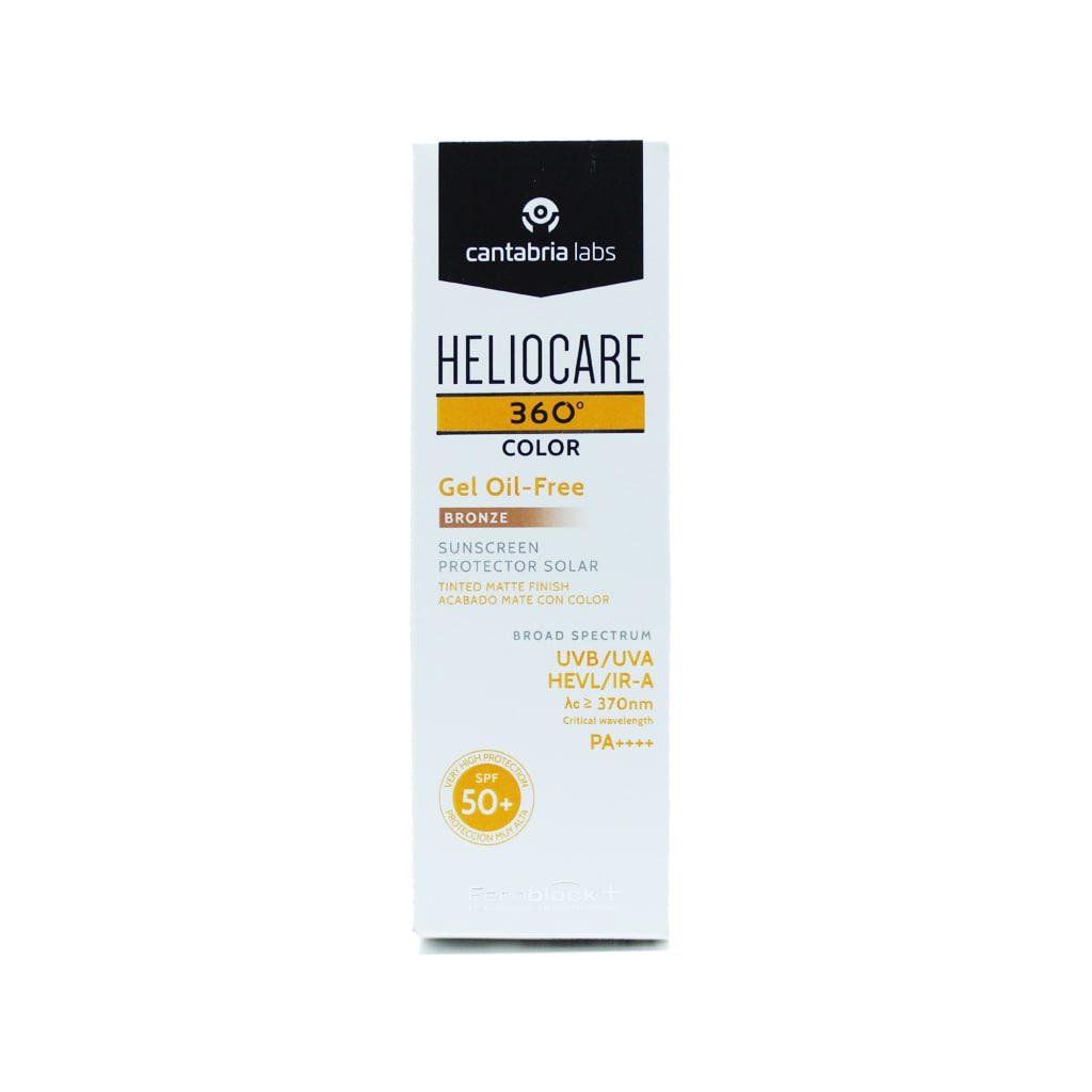 Heliocare 360 Gel Oil Free Bronze 50 Ml Cantabria