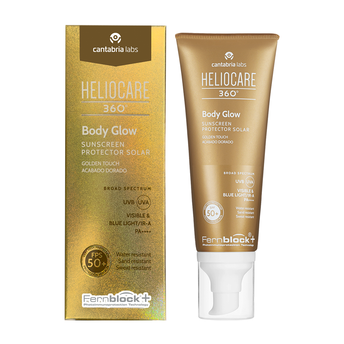 Heliocare 360 Body Glow Protector Solar Fps50+ 100Ml