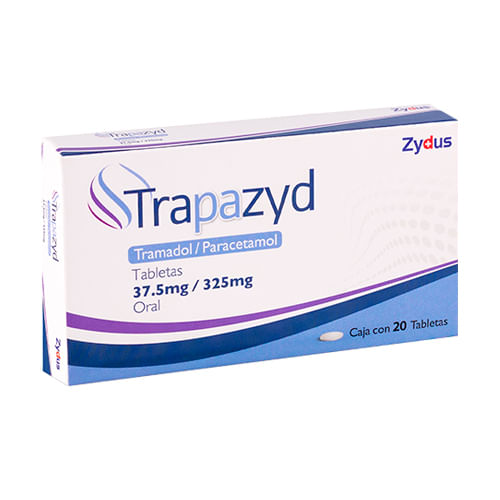 Trapazyd 37.5 Mg / 325 Mg Con 20 Tabletas