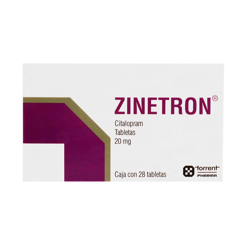Zinetron 20 Mg Con 28 Tab.
