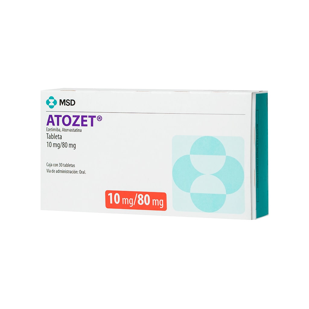 Atozet 10Mg 80 Mg Tabletas 30 7501050604192