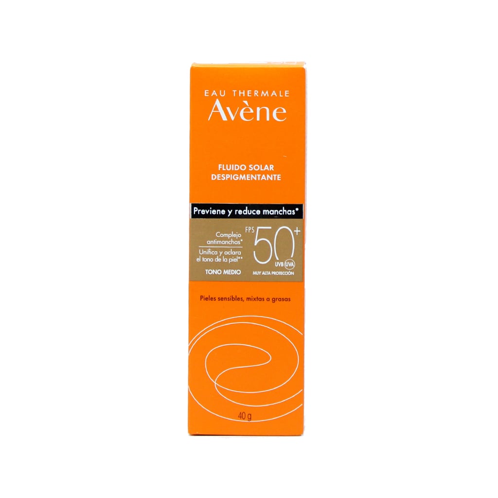 Bloq Fluido Solar Despigmentante Tono Medio 40 Gr Avene 3282770207187