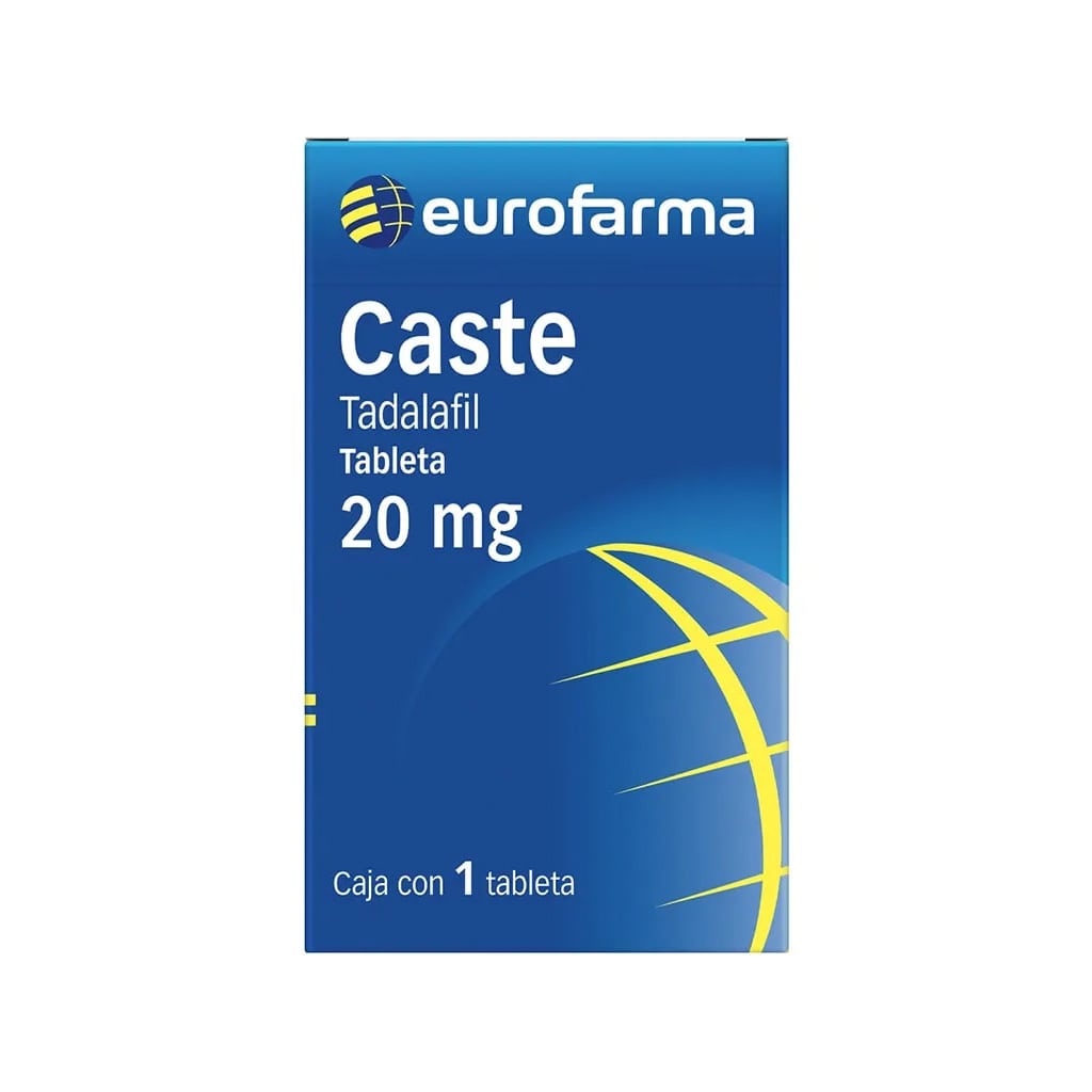 Caste 20 Mg 1 Tableta - 7891317033071