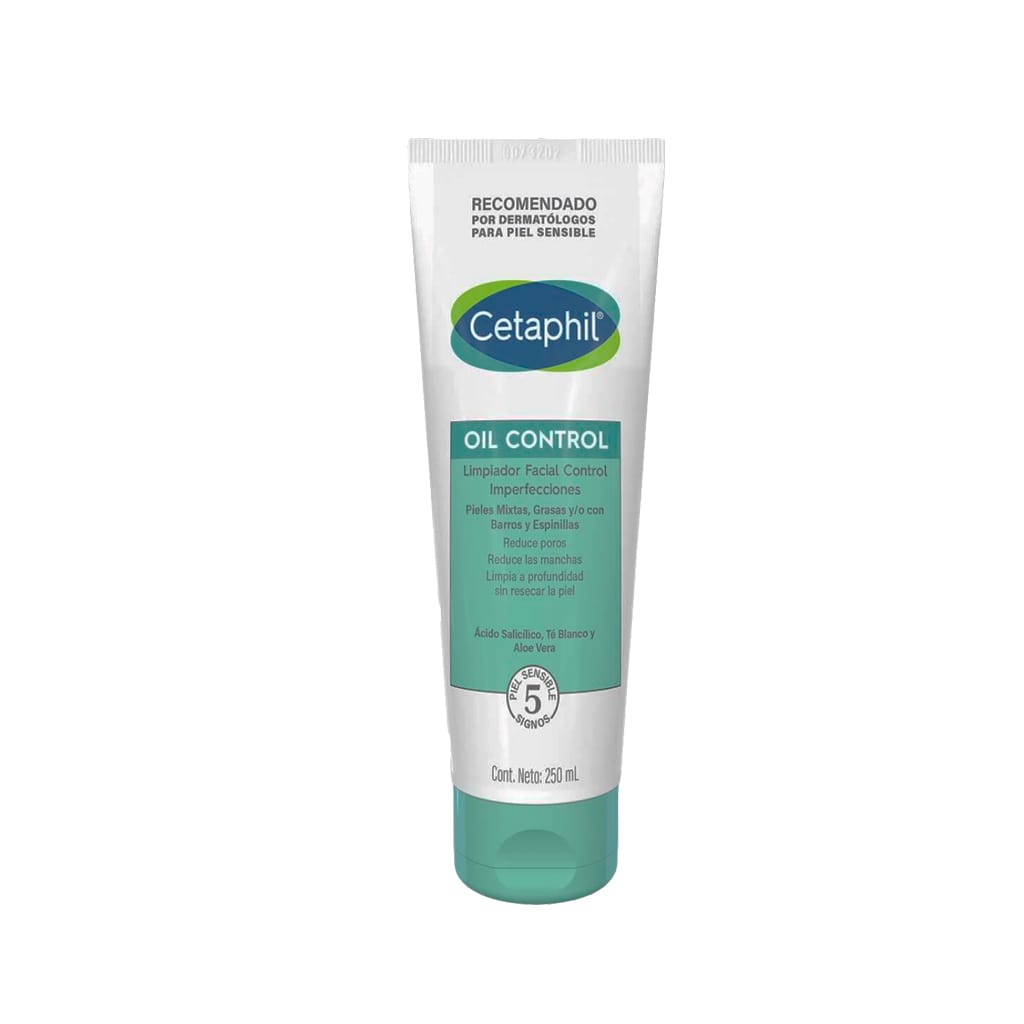Cetaphil Oil Control Limpiador Facial Imperfecciones 250 Ml 7897930778627