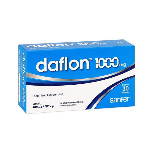 Daflon 1000 900/100 Mg 30 Tabletas 7501070615321