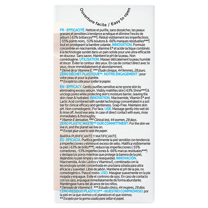 Effaclar Anti-Imperfecciones 65 G Jabon La Roche-Posay 3337875894333