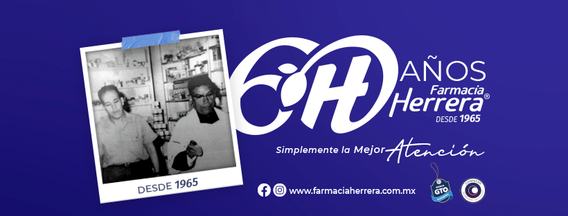 Farmacia Herrera 60 años de fundación, simplemente la mejor atención