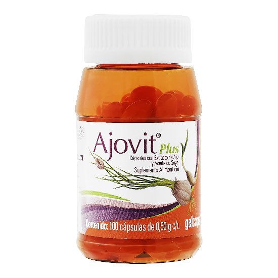 7501130712014-Gelcapsulas Ajovit Plus Con 100 Capsulasulas Gelcaps-1