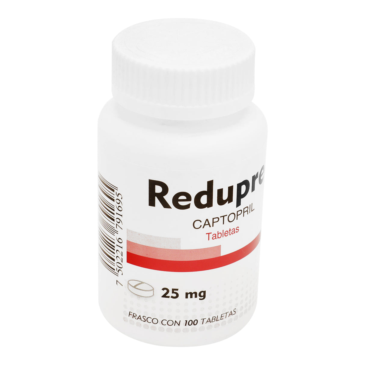 7502216791695-Captopril Reduprec 25 Mg Con 100 Tabletas-1