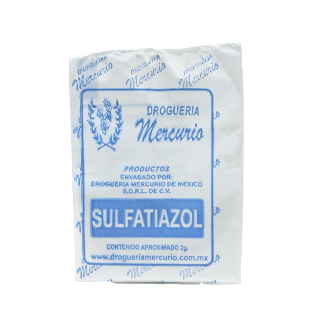Mercurio Sobres Sulfatiazol 2 Gr 3311000003494