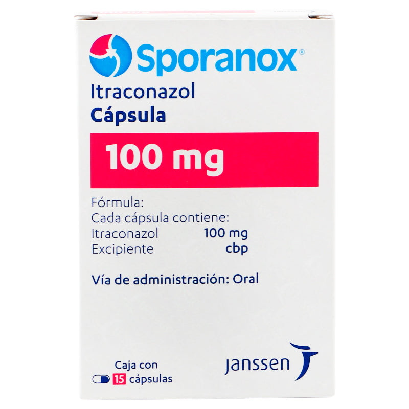 Sporanox 15D 100 Mg Con 15 Capsulas 7501109900299