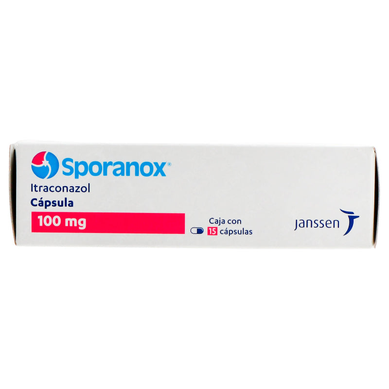 Sporanox 15D 100 Mg Con 15 Capsulas 7501109900299 lateral