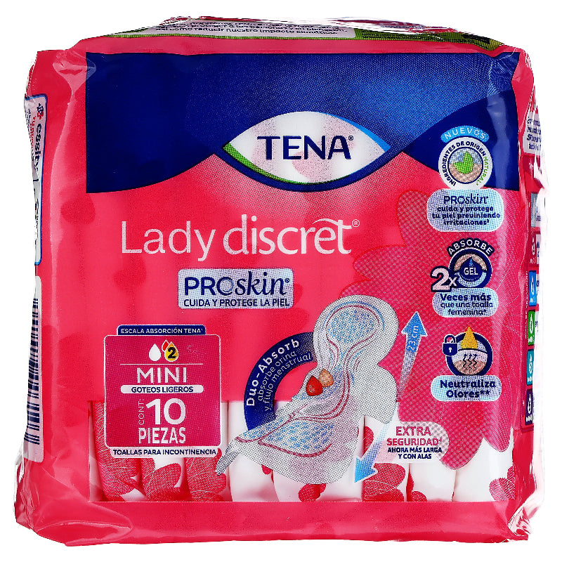 Toallaa Tena Lady Mini Con 10 7501019003103 perfil 2