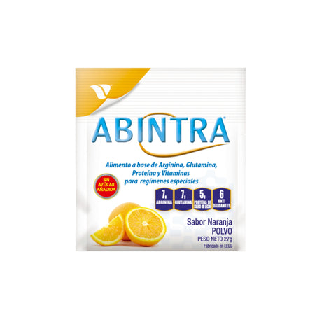 Abintra Suplemento Alimenticio Naranaranja Sobre 27 Gr 612197151009