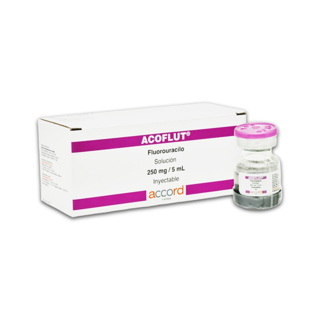 Acoflut Fluorouracilo 250 Mg / 5 Ml Con 10 Ampulas 7506335701825