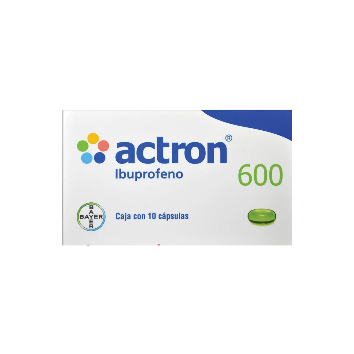 Actron 600 Mg Con 10 Capsulas 7501318652453