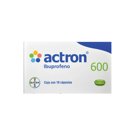 Actron 600 Mg Con 10 Capsulas 7501318652453