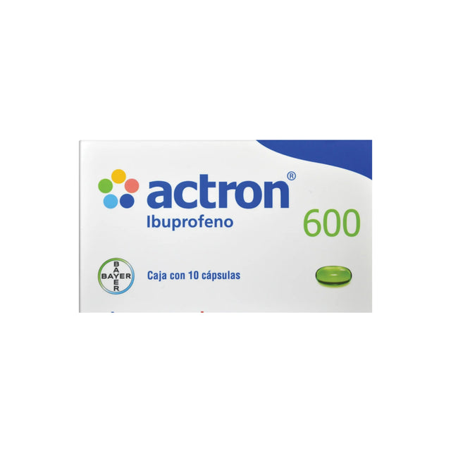 Actron 600 Mg Con 10 Capsulas 7501318652453