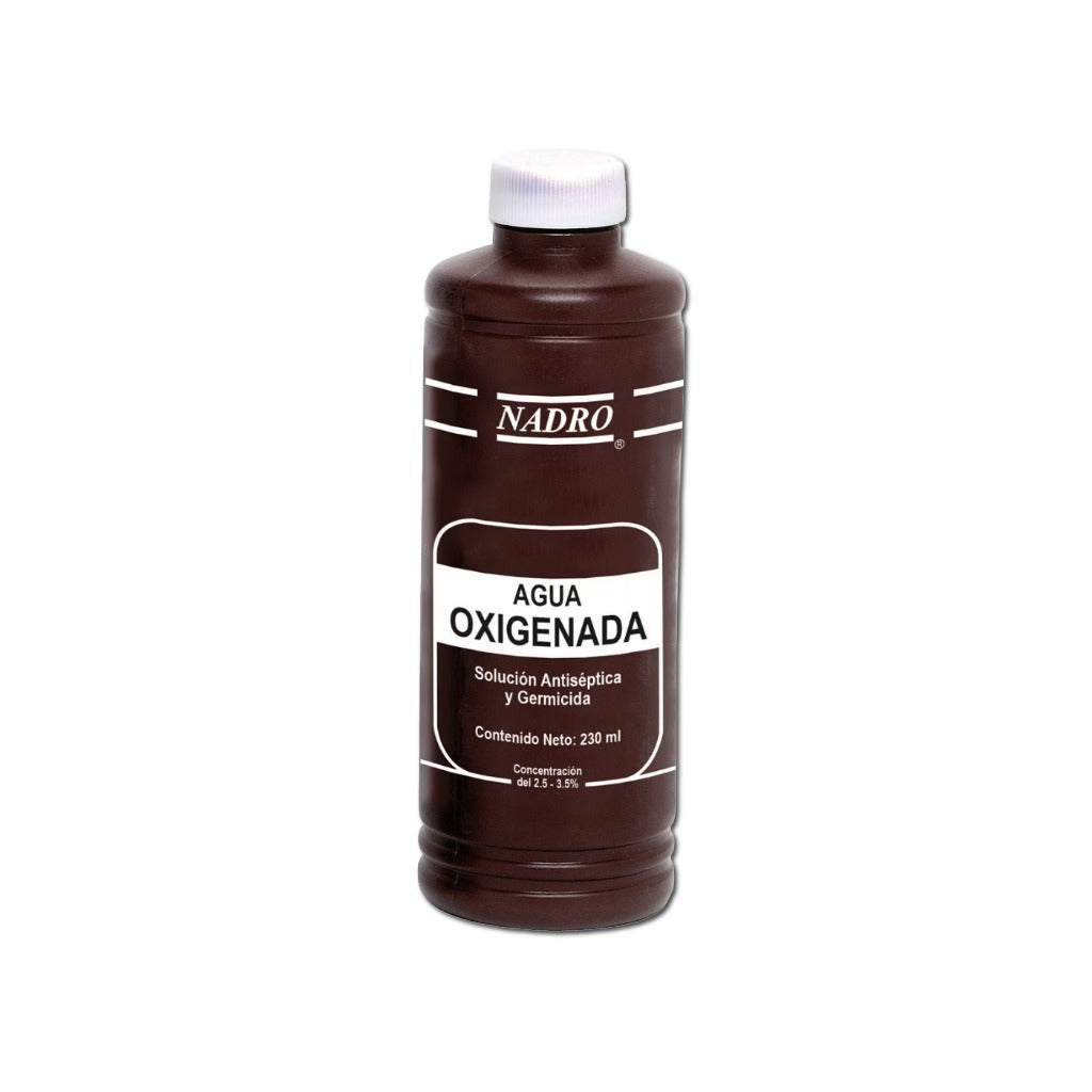 Agua Oxigenada Nadro 230Ml De Gasa 7501048350865