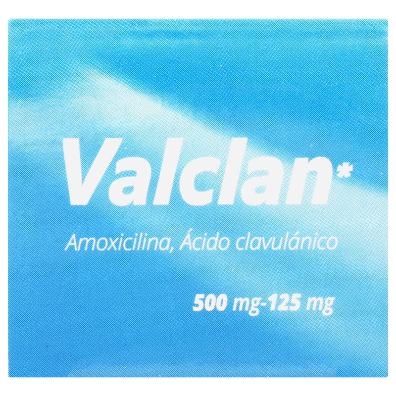 Amoxicilina Acido Clavulanico Valclan 500125Mg 10 Tabletas 7503001007199 5