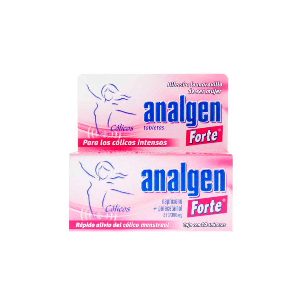 Analgen Forte Tabletas 220 / 300 Mg Con 12 7501299309612