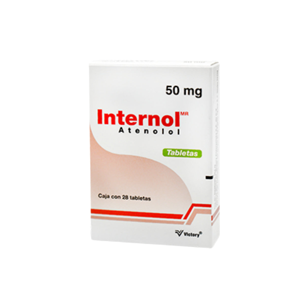 Atenolol Internol 50 Mg Con 28 Grageas 656599040103