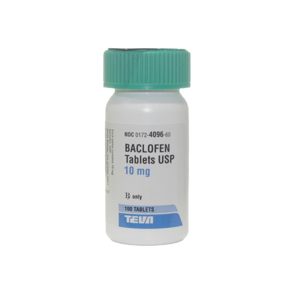 Baclofen 10 Mg Con 100 Tabletas Usp 308321054116