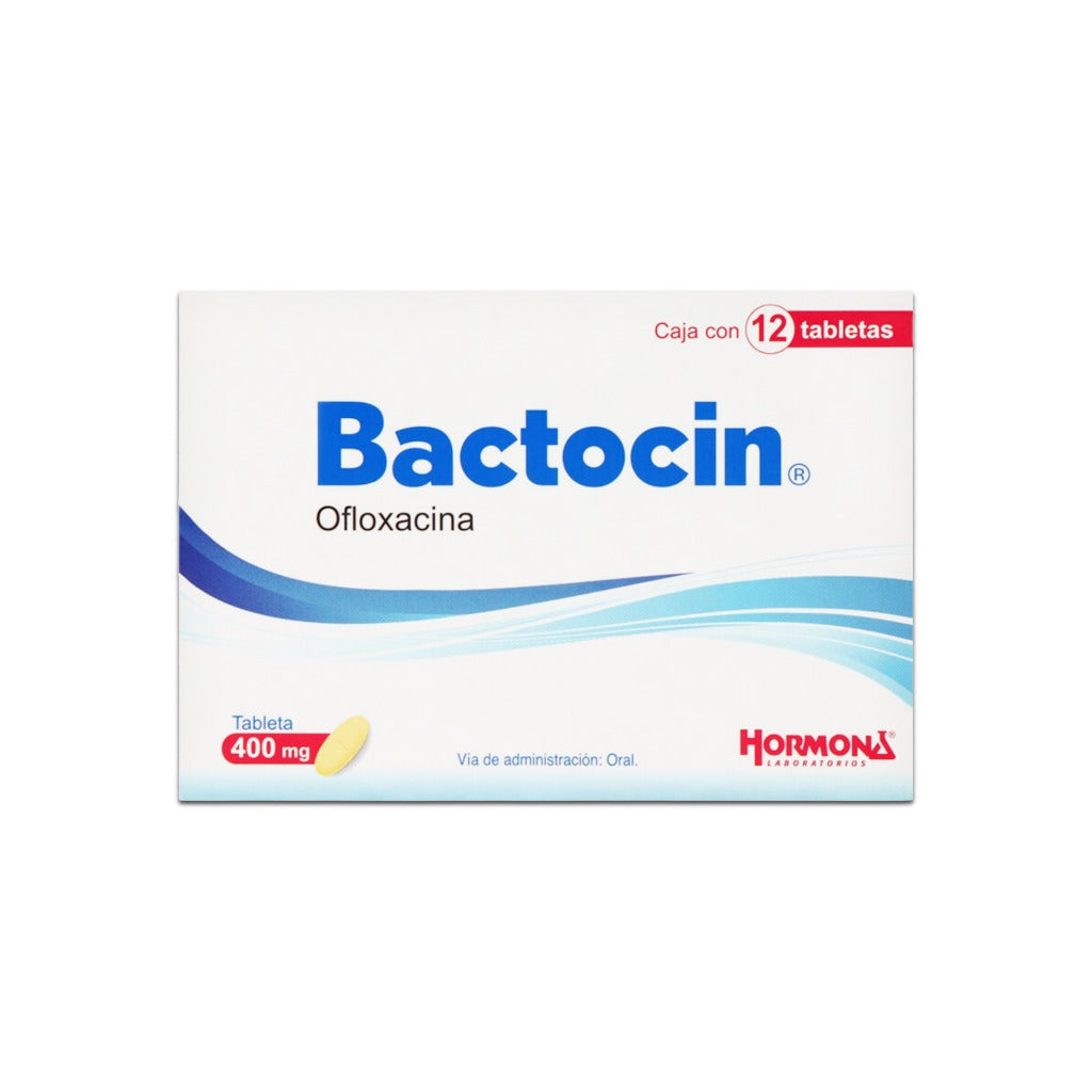 Bactocin 400Mg 12 Tabletas 7501385496455