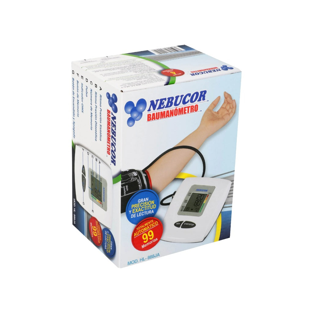 Baumanometro Digital De Brazo Nebucor 7503012700010