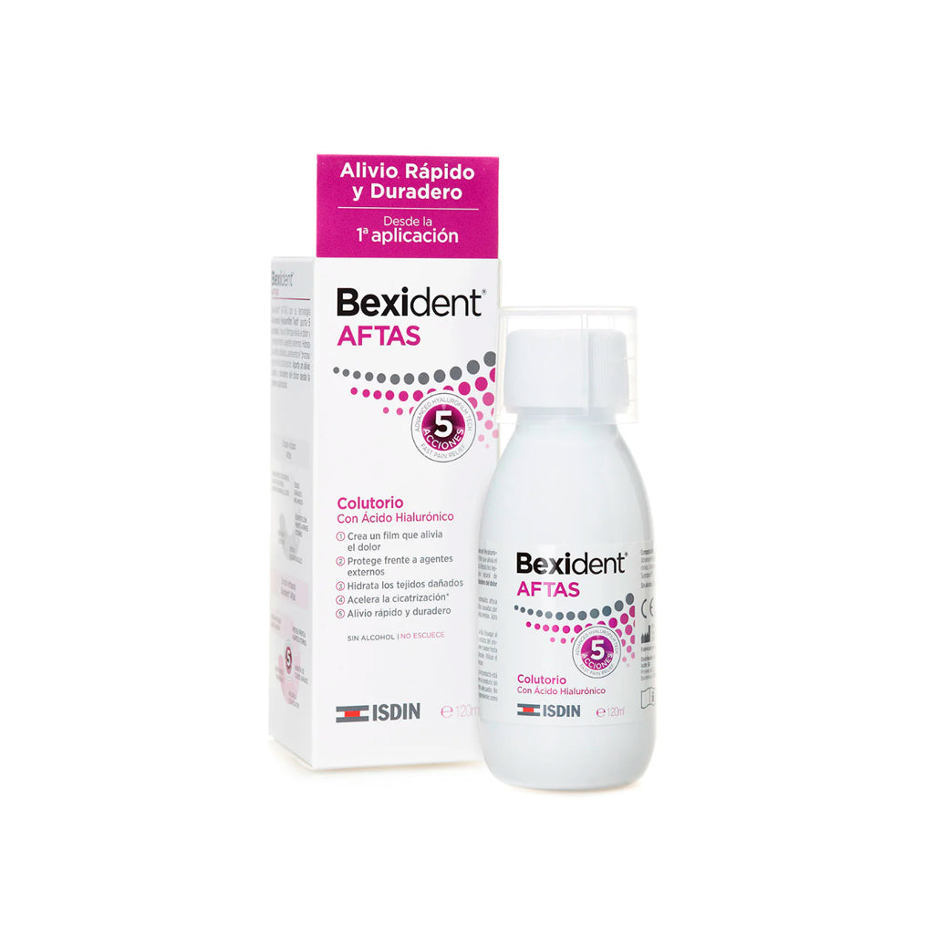 Bexident Aftas Colutorio C/Acido Hialuronico 120 Ml 8429420171763